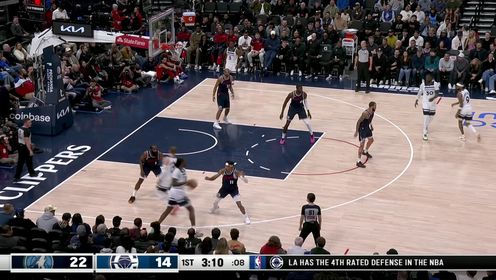 2024年12月05日 12月05日NBA常规赛 森林狼 - 快船 精彩镜头
