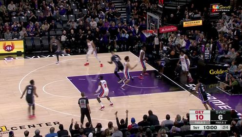 2024年12月27日 12月27日NBA常规赛 活塞 - 国王 精彩镜头