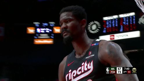 2025年01月29日 01月29日NBA常规赛 雄鹿 - 开拓者 精彩镜头